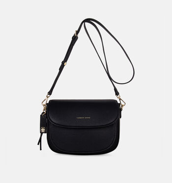 Laurent David Crossbody tassen Zwart/Cognac/Bordeaux