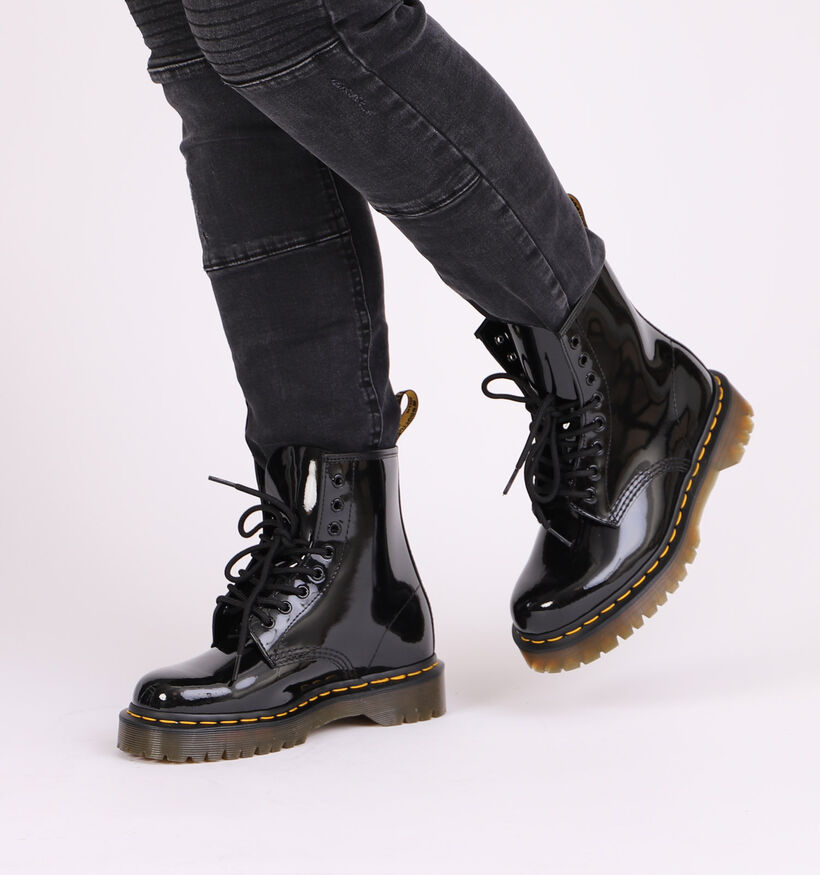 Dr. Martens 1460 Bex Bottines en Noir pour femmes (294123)