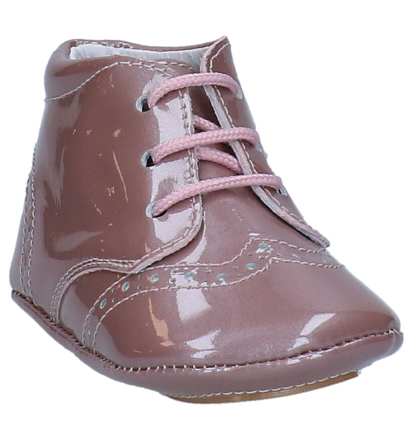 Beberlis Chaussons pour bébé en Rose pour filles (297323)