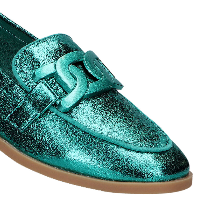 La Strada Loafers en Vert pour femmes (325663)