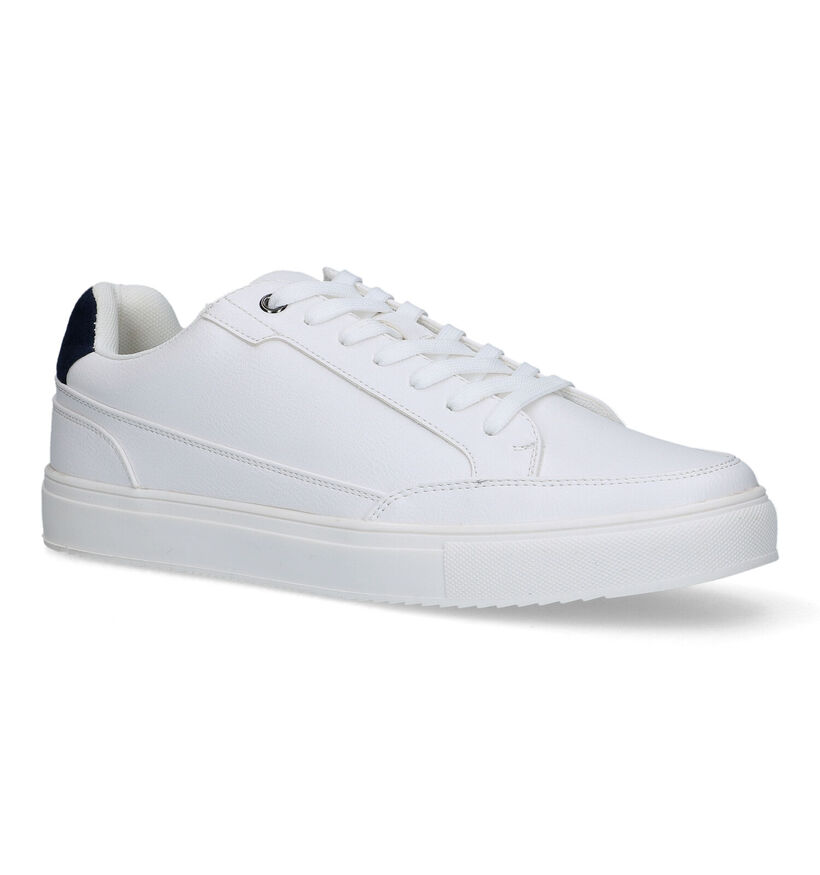 Origin Witte Veterschoenen in kunstleer (322239)