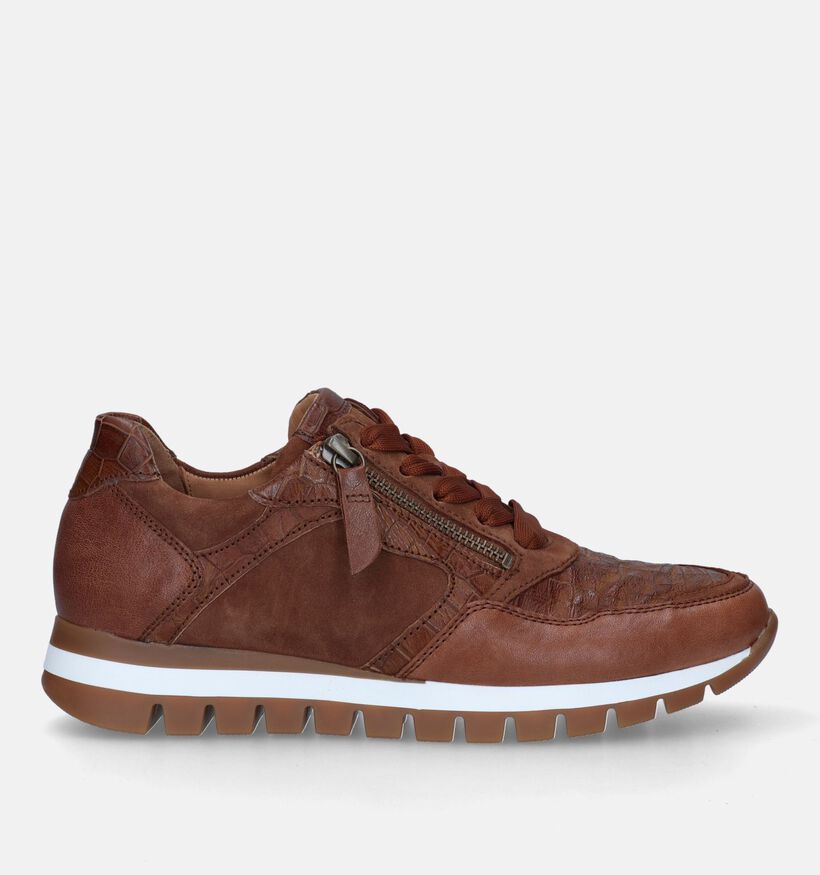 Gabor OptiFit Cognac Sneakers voor dames (331241) - geschikt voor steunzolen