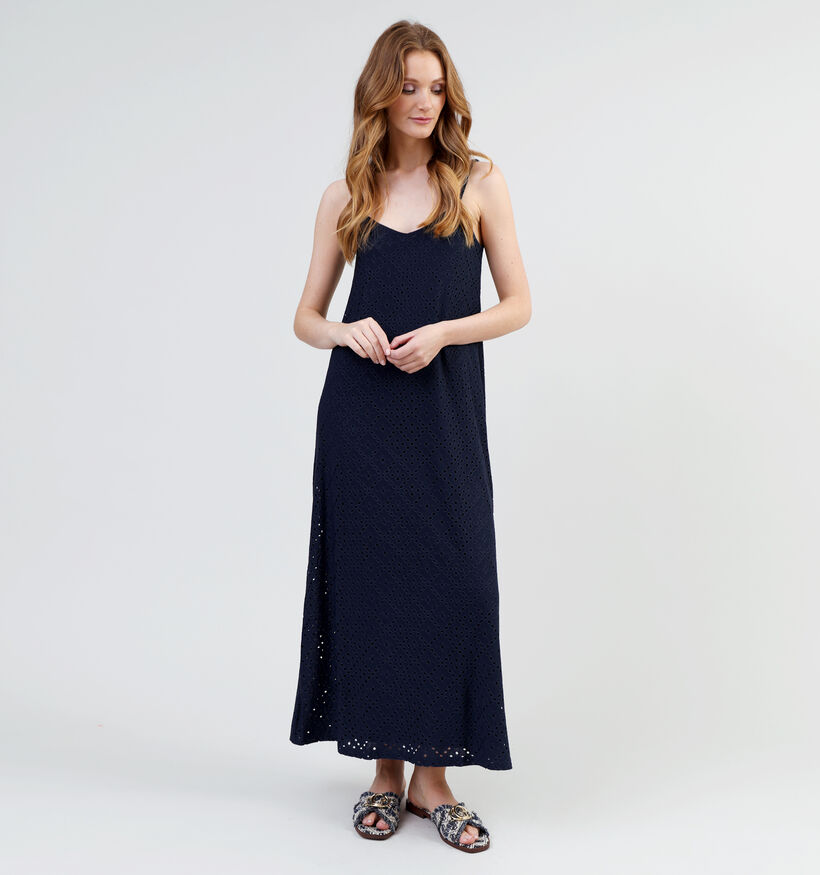 Vero Moda Tassa Robe maxi en Bleu pour femmes (341838)