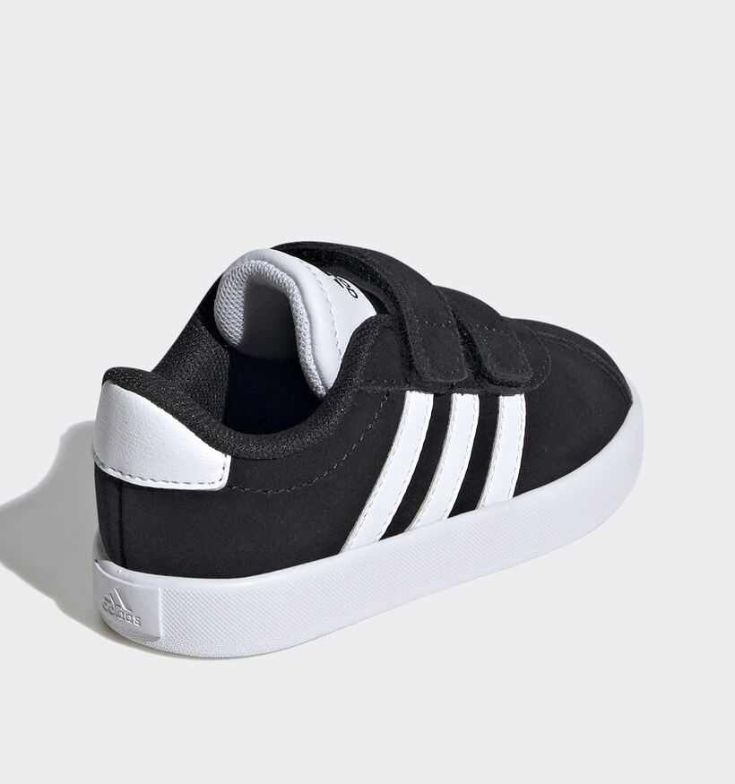 adidas VL Court 3.0 Baskets en Noir pour filles, garçons (350104)