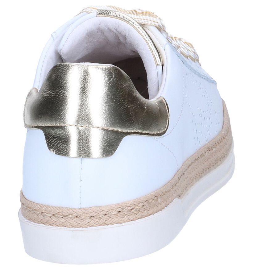 River Woods Chaussures à lacets en Blanc en cuir (246465)