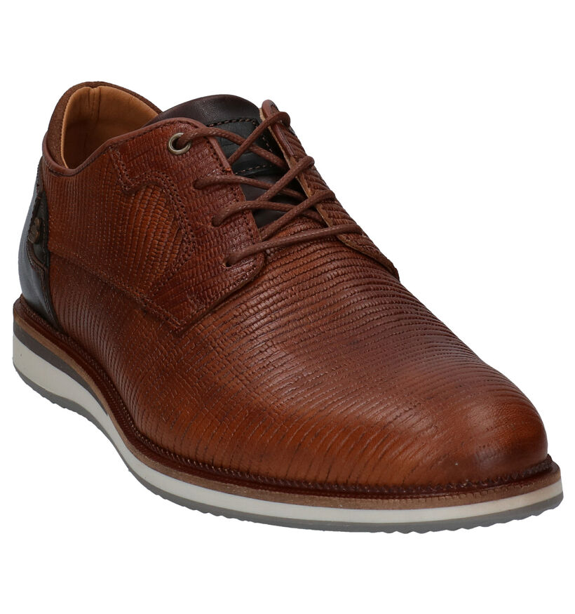 Bullboxer Chaussures habillées en Cognac en cuir (281830)