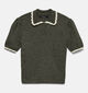 Vero Moda Ella Pull en Vert fonc&eacute; pour femmes (377550)