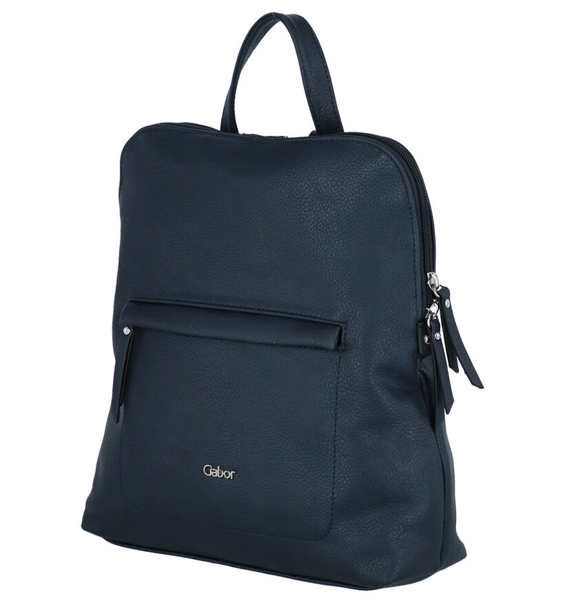 Gabor Mina Blauwe Rugzak in kunstleer (289667)