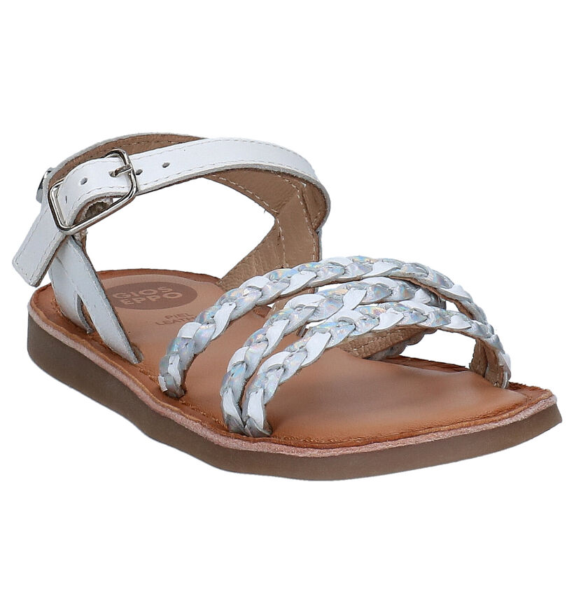 Gioseppo Witte Sandalen in leer (270850)