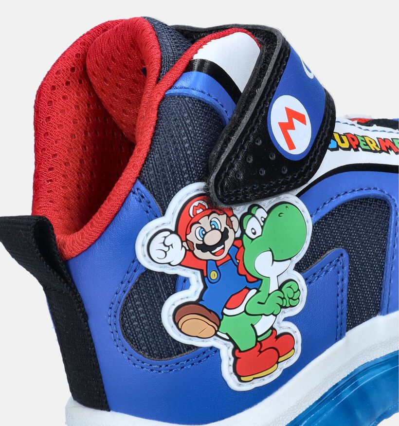 Geox Ciberdron Mario Chaussures hautes en Bleu pour garçons (345933) - pour semelles orthopédiques