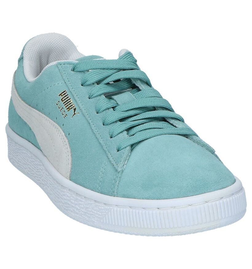 Puma Suede Classic Turquoise Sneakers in nubuck (209923)