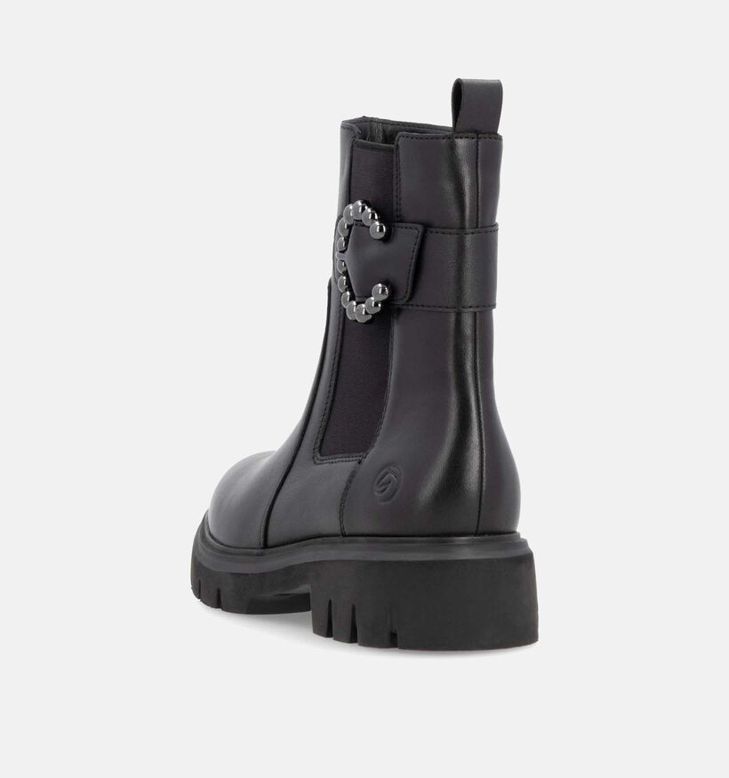 Remonte Bottines motardes en Noir pour femmes (347253)
