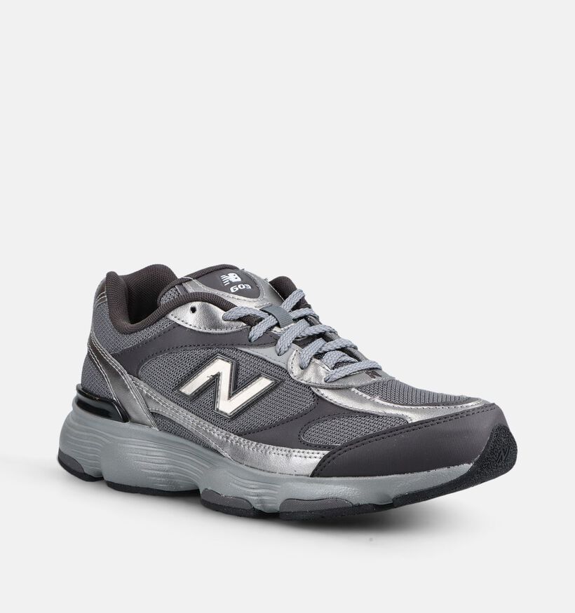 New Balance 603 Baskets basses en Argent pour hommes (377326) - pour semelles orthop&eacute;diques