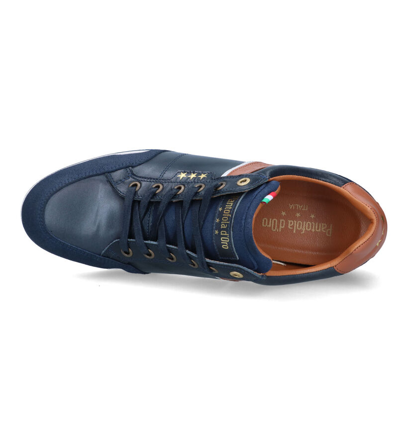 Pantofola d'Oro Roma Cognac Veterschoenen voor heren (322042) - geschikt voor steunzolen