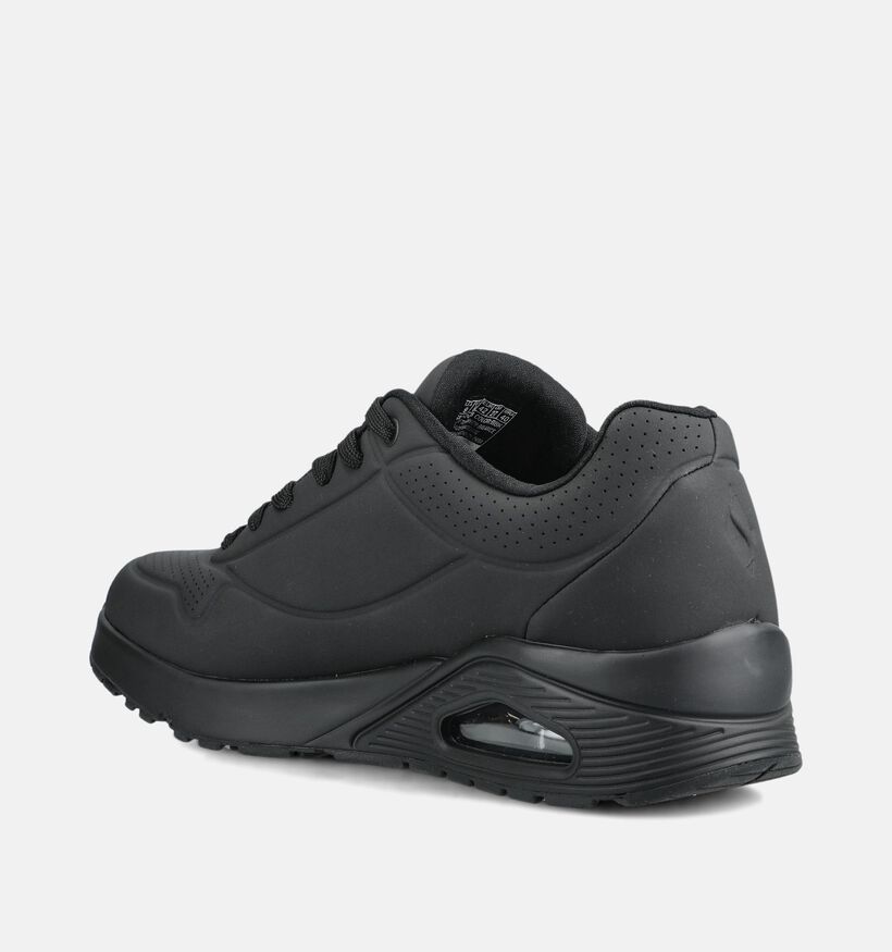 Skechers Uno Stand On Air Baskets basses en Noir pour hommes (377003)