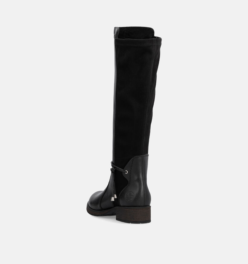 Rieker Bottes hautes en Noir pour femmes (347424)