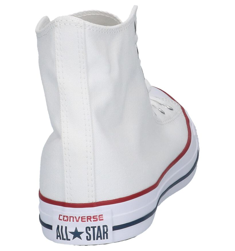 Witte Hoge Sneakers Converse Chuck Taylor AS in stof (238382)