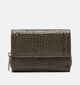 Tamaris Marina Snake Porte-monnaie zipp&eacute; en Vert fonc&eacute; pour femmes (378798)