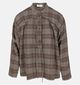Orfeo Brooke Bruine Geruite Blouse voor dames (381669)