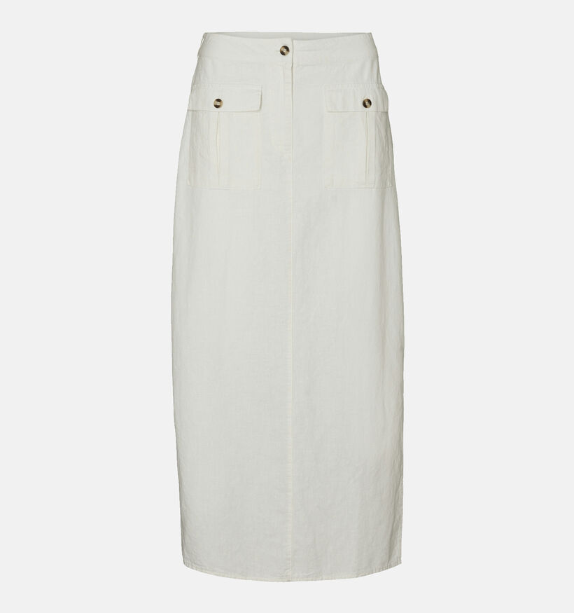 Vero Moda Luna Ecru Maxi rok voor dames (337302)