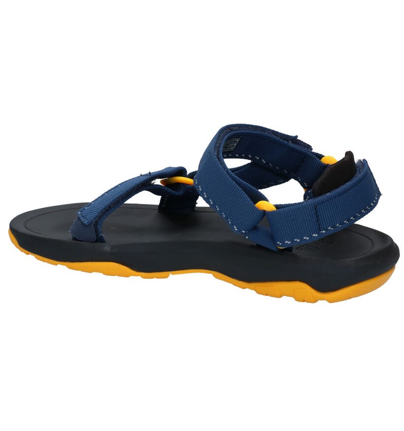 Teva Hurricane Sandales en Bleu en textile (286623)