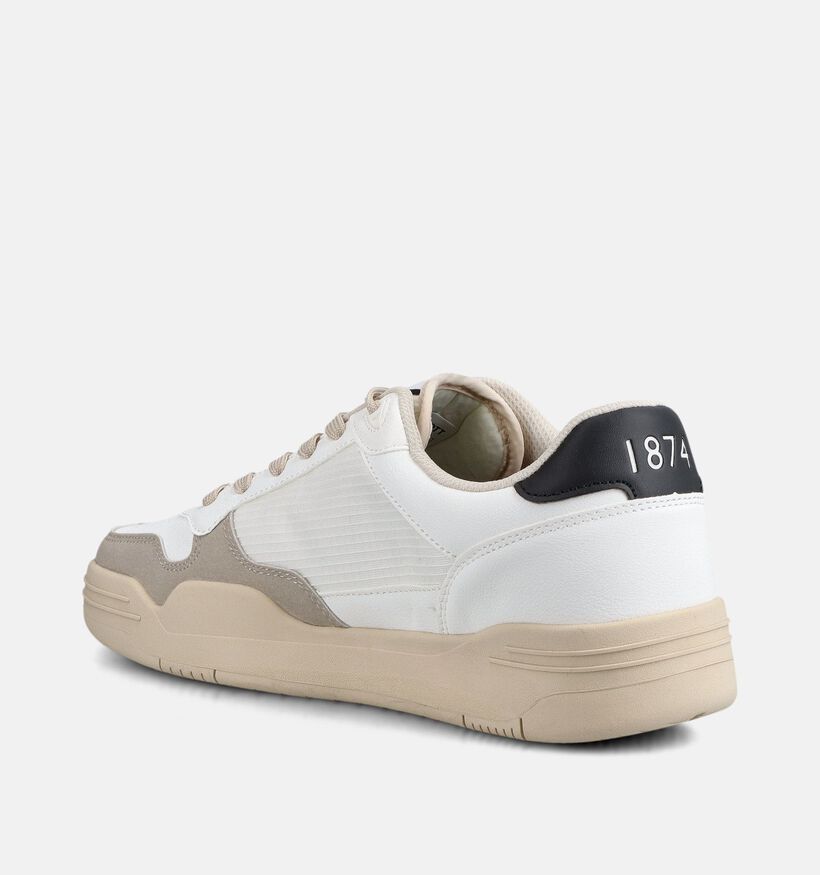 Lyle & Scott Chaussures plates en Blanc pour hommes (378098) - pour semelles orthop&eacute;diques