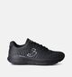 SJ Zwarte Sneakers voor heren (354032) - geschikt voor steunzolen