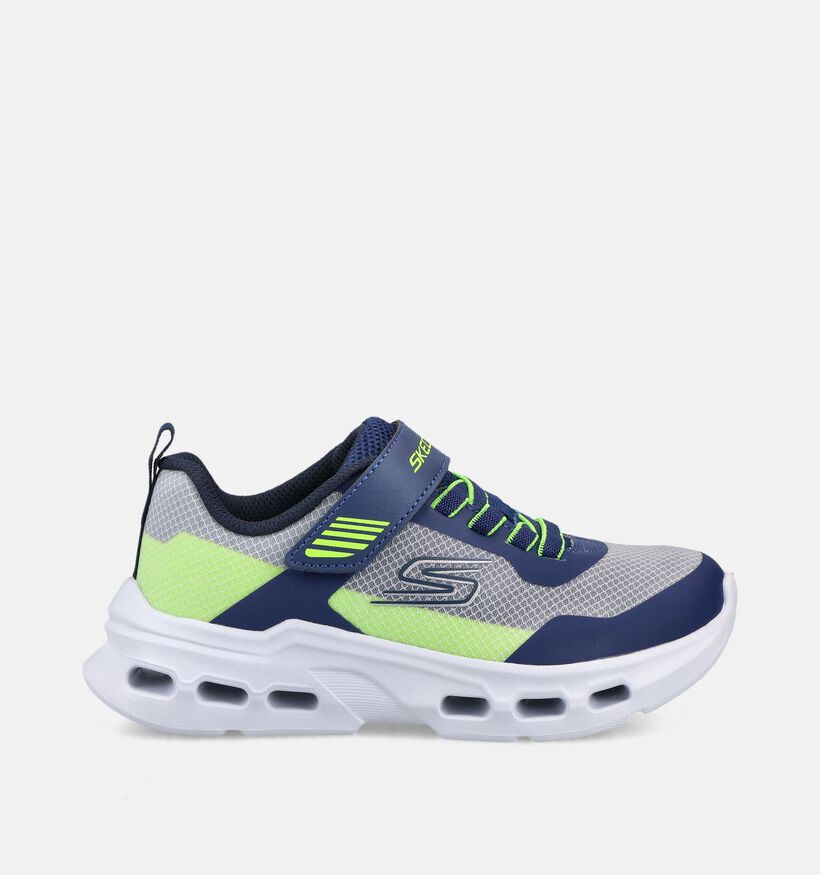 Skechers Glide-Step Drift Zorzox Donkerblauwe Sneakers voor jongens, meisjes (375678)