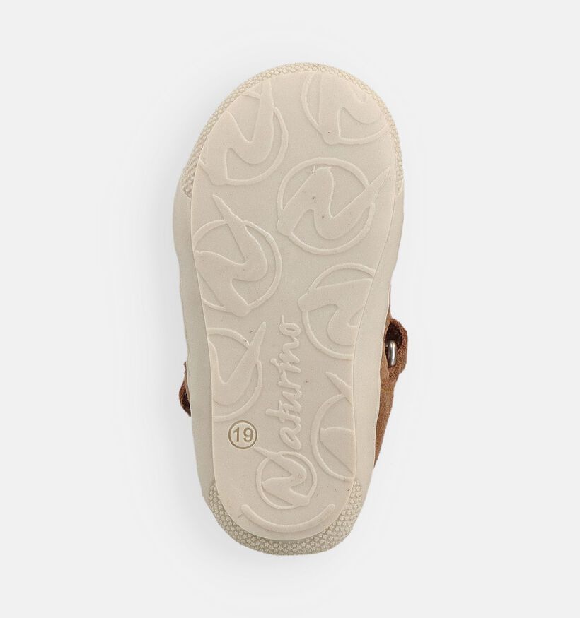 Naturino Suede Sandales pour b&eacute;b&eacute; en Brun fonc&eacute; pour filles, gar&ccedil;ons (371643) - pour semelles orthop&eacute;diques