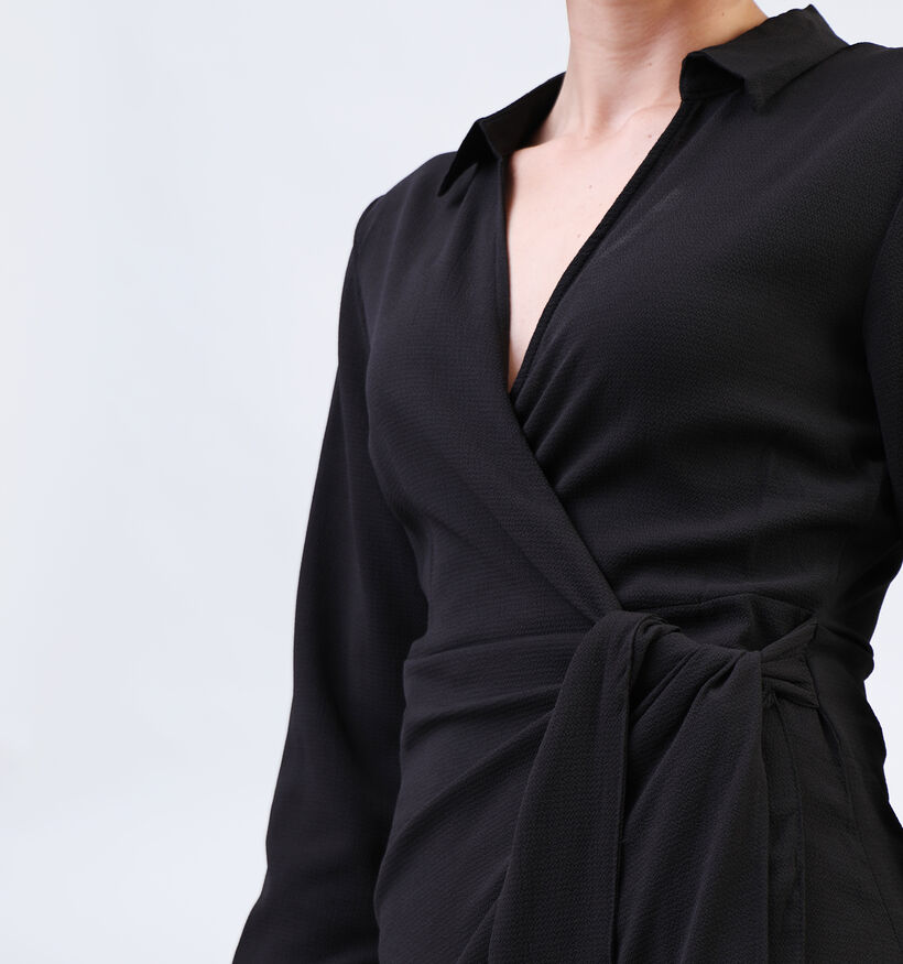 JDY Piper Wrap Robe en Noir pour femmes (340435)