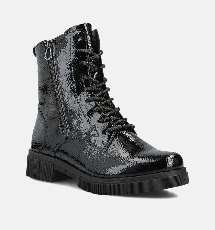 Remonte Boots à lacets en Noir pour femmes (363576) - pour semelles orthopédiques