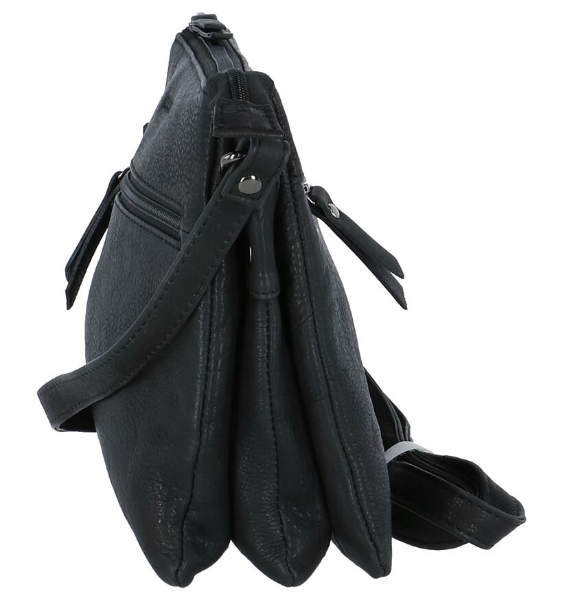 Burkely Ranger Sac porté croisé en Noir en cuir (276269)