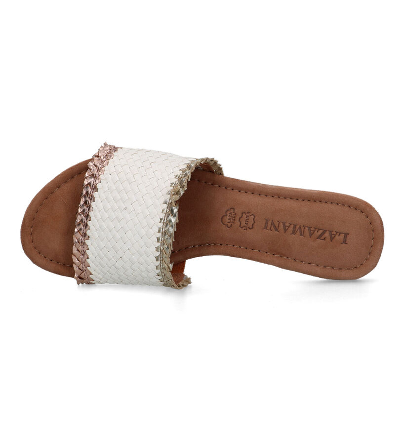 Lazamani Ecru Slippers voor dames (323979)