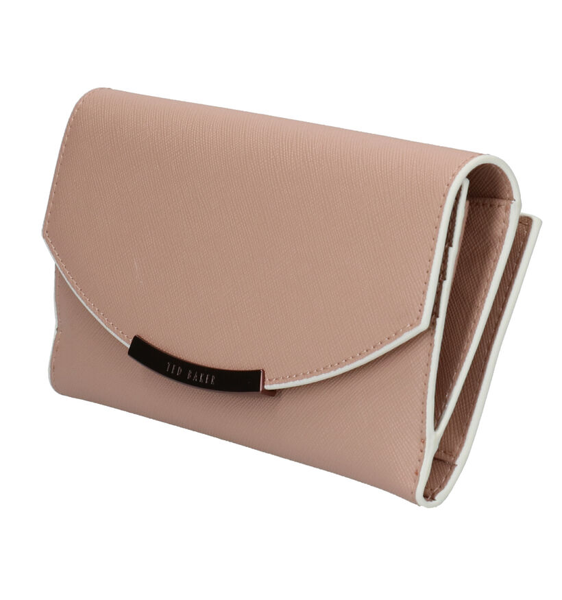 Ted Baker Porte-monnaie à rabat en Rose en cuir (264734)