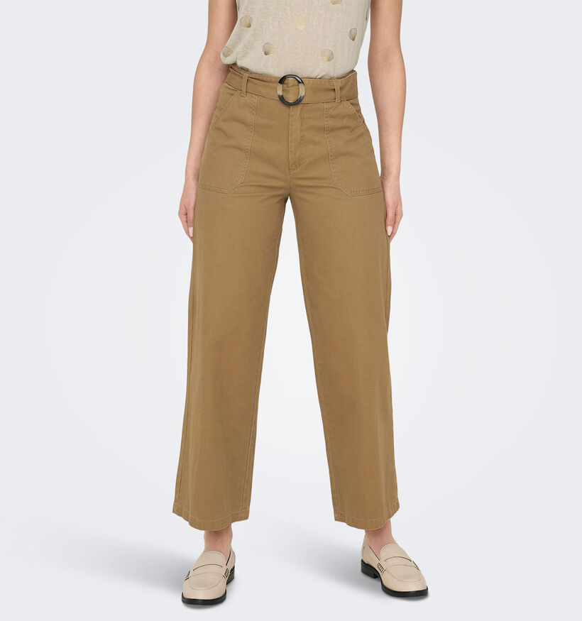 JDY Haven Camel Wijde broek voor dames (331931)