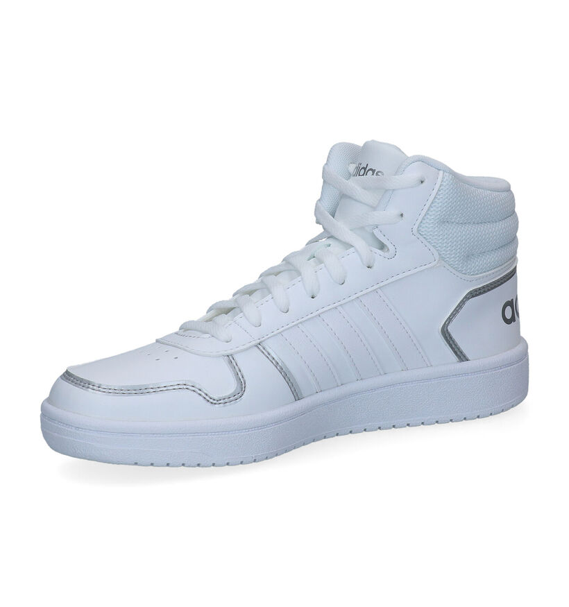 adidas Hoops Witte Sneakers voor dames (300158)