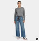 JDY Vera Blauwe Wijde Straight Leg Jeans voor dames (378319)