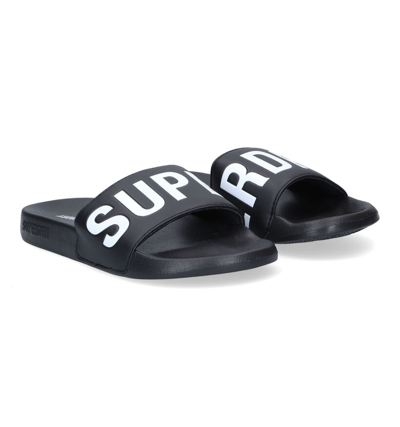 Superdry Code Core Blauwe Badslippers voor heren (305761)