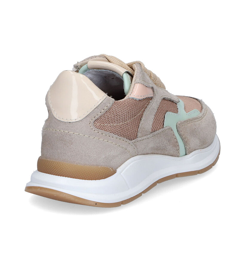 Hip Beige Sneakers voor meisjes (307354) - geschikt voor steunzolen