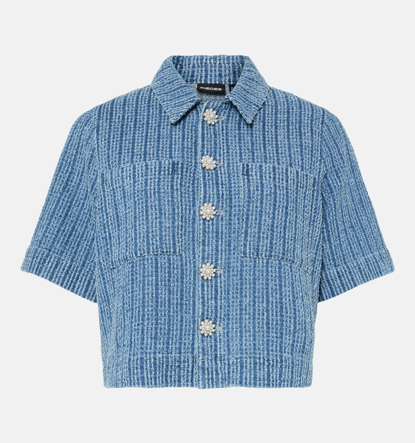 Pieces Blouses Blauw voor dames (365640)