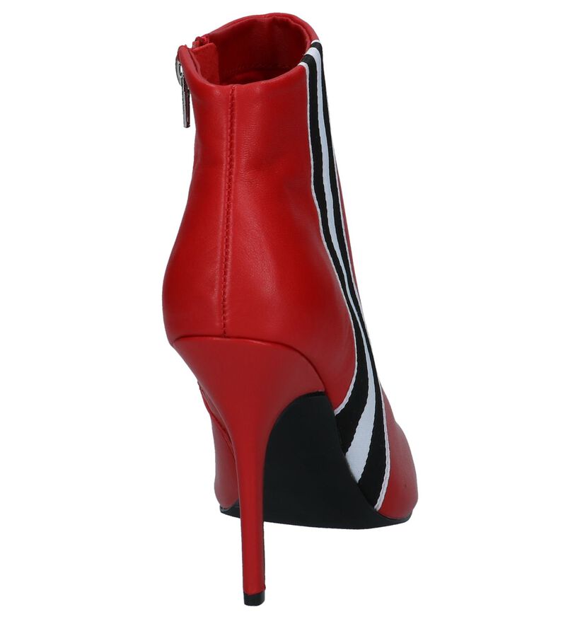 Steve Madden Knock Bottillons en Noir en cuir (236915)