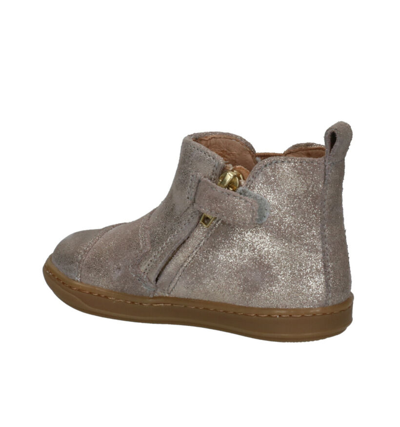 Shoo Pom Bouba Love Gouden Babyschoenen in leer (255210)