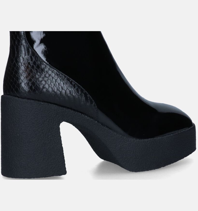 Noa Harmon Bottines à talons en Noir pour femmes (333384)