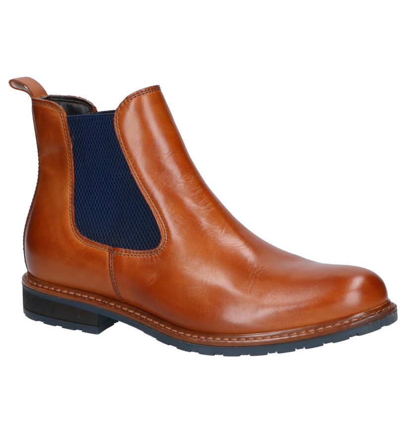 Tamaris Cognac Boots in leer (257166)