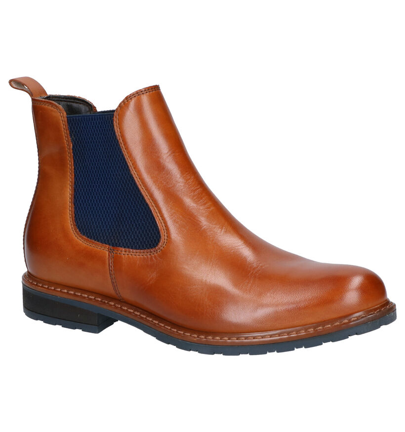 Tamaris Cognac Boots in leer (257166)