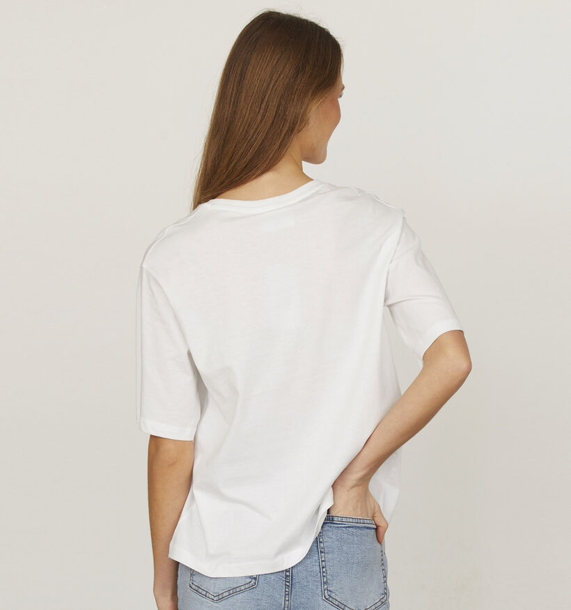 Sisters Point Heda Witte T-shirt voor dames (384458)