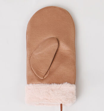 Dolce C. Handschoenen Beige/Blauw