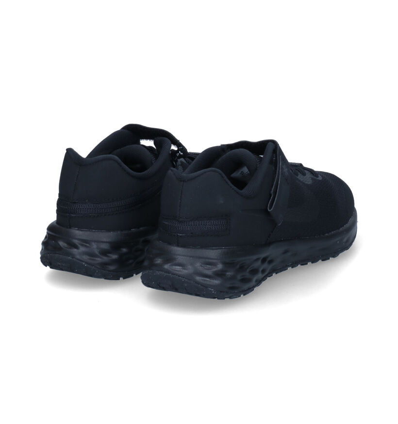 Nike Revolution 6 Flyease Zwarte Sneakers in stof (308956)