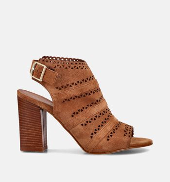 Laurent David Sandalen Cognac