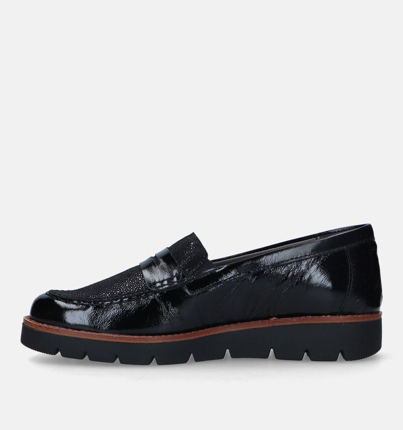 Solemade Zoe 54 Zwarte Mocassins voor dames (331049) - geschikt voor steunzolen
